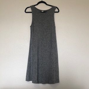 Old Navy Heather Gray Sleeveless Swing Dress